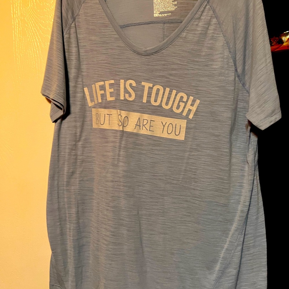 Tshirt size 2X very roomy